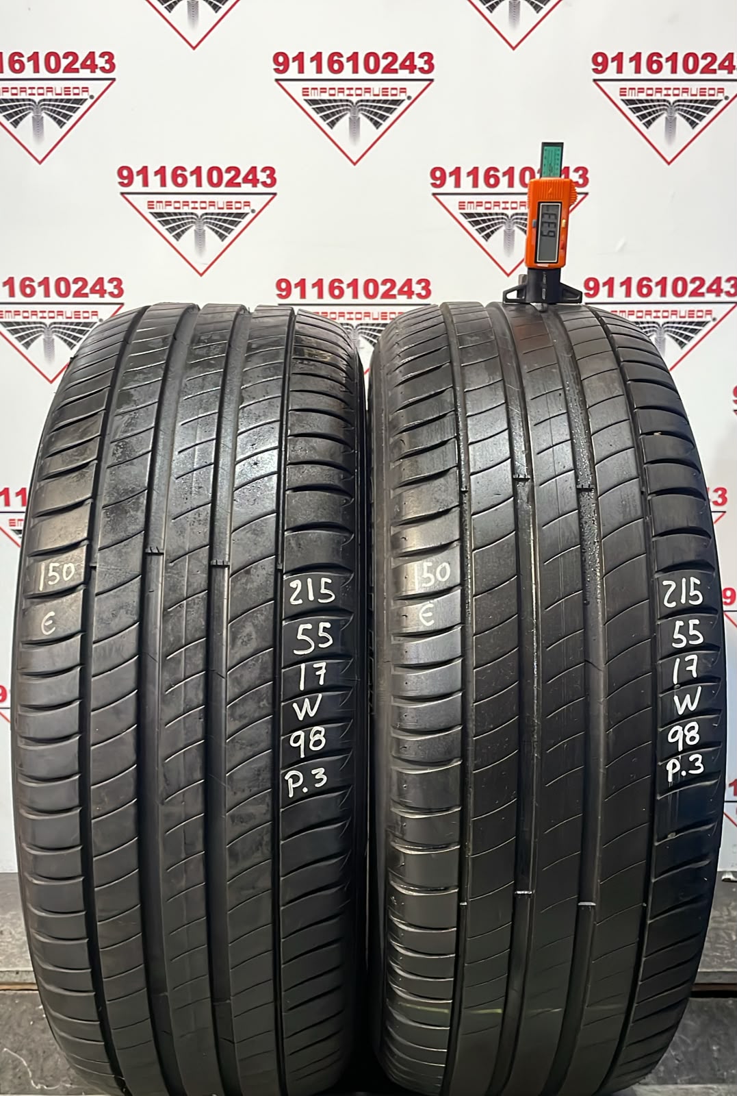 MICHELIN PRIMACY 3 USADO  215/55 R17 98 W